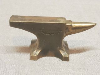 Vintage Miniature Advertising Jeweler Anvil Hay Budden Manufacturing Brooklyn Ny