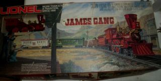 Vintage Lionel James Gang Train Set 6 - 1053 In The Box Shape