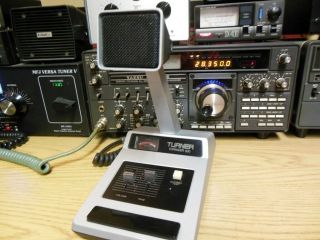 Vintage Turner Expander 500 Amplified Desk Microphone Cb Ham Radio