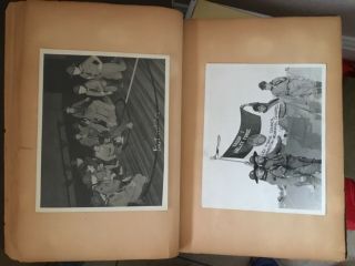 Vintage Boy Scout Troop 1 Valley Forge Pa Scrape Book From 1939