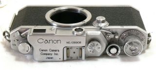 Vintage Canon IVSB rangefinder camera body,  Leica LTM screw mount EXC,  37439 3