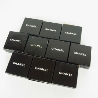Auth Chanel Vintage Empty Gift Box For Jewelry Necklaces Set 5677