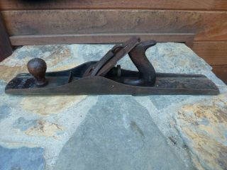 Vintage Stanley Bailey No 7 Plane Corrugated Sole Pat Date Jointer Plane 22 "