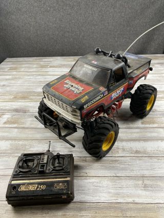Vintage Tamiya Blackfoot Ford Rc Truck Pre Owned Aristo - Craft Challenger 250