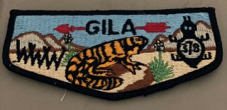 Boy Scout Oa 378 Gila Lodge Vintage Patch