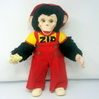Vintage 1984 Zip Zippy The Monkey W/tag Howdy Doody Dakin Fun Farm Plush 17 "