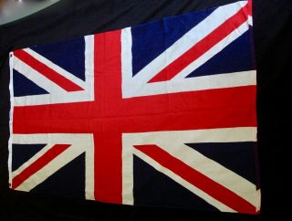 Vintage Cotton Union Jack Uk Flag British Britain England,  3 
