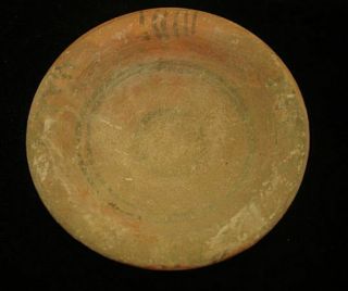 Ancient Painted Dish - Bowl 3000bc Early Bronze Age Neolithic