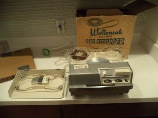 Vintage Wollensak Tube Amp ?? Tape Recorder Model T - 1500
