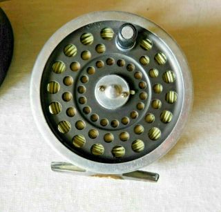 Vintage MARQUIS 6 Hardy Bros Ltd England Fly Fishing Reel in case with instruct 2