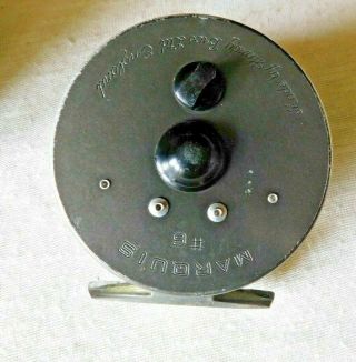 Vintage MARQUIS 6 Hardy Bros Ltd England Fly Fishing Reel in case with instruct 3