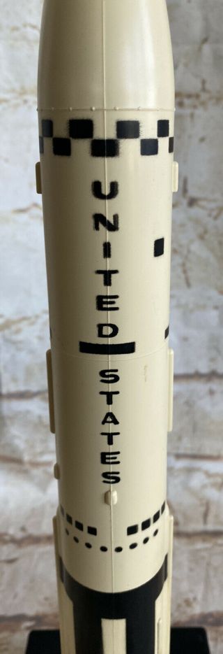 RARE Vintage Titan - Gemini Space Rocket Missile Plastic Model Countdown Inc. 2