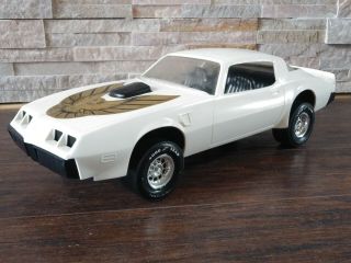 Vintage 1980 Processed Plastics Usa Pontiac Trans Am Toy Car Large 18 " 1981