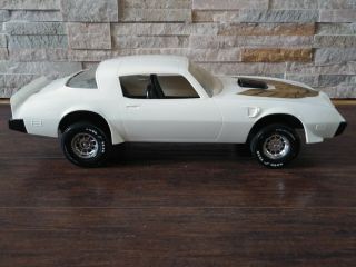 Vintage 1980 Processed Plastics USA Pontiac TRANS AM Toy Car LARGE 18 