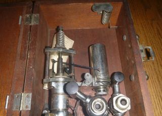 Vintage early 1900 ' s Crosby Steam Gage & Valve Co.  Steam Engine Analyzer 2