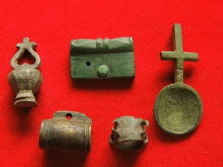 Ancient Bronze Artifacts Of The Vikings And The Middle Ages