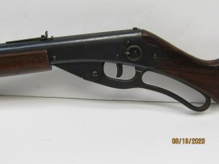 VINTAGE DAISY RED RYDER CARBINE BB RIFLE,  NO.  111,  MODEL 40,  PLYMOUTH,  MICHIGAN 3