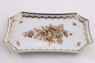 Decor Main Limoge France Trinket Pin Or Calling Card Tray (2)
