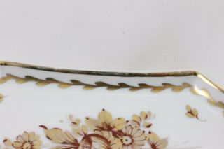 DECOR MAIN LIMOGE FRANCE TRINKET PIN or CALLING CARD TRAY (2) 3