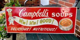 Authentic Vintage Antique Campbell 