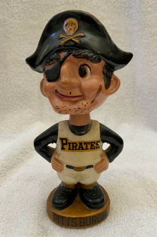 Vintage 1960s Mlb Pittsburgh Pirates Baseball Bobblehead Nodder Bobble Head
