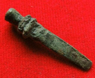 Ancient bronze amulet sword Vaiking 10 - 12 century 2
