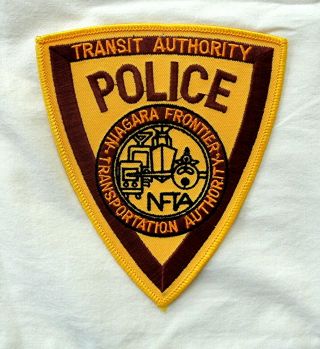 Old Style Niagara Frontier Transit Authority Police Patch