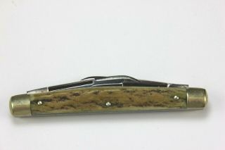 Vintage Voos Cutlery Co.  Solingen Germany Hen & Rooster Folding Pocket Knife