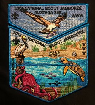 Yustaga Oa Lodge 385 Bsa Gulf Coast Council Flap 2013 National Jamboree 2 - Patch