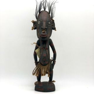 20” Vtg Ancestor Female Figure Mindimbit Papua Guinea Sepik Spirit Tribal