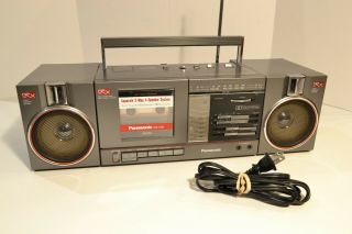 Vintage Panasonic Rx C50 Am Fm Radio Cassette Deck Boombox Ghettoblaster
