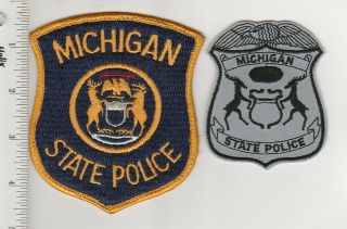 Us Police Patch Michigan State Police 2 Different