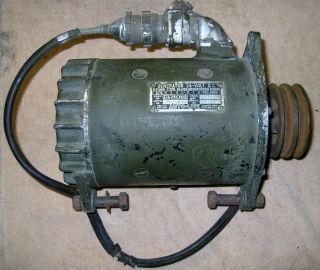 Vintage Willys 24 Volt Generator M38 M38a1 M37 Dodge M151 M170 W/ Cable Army
