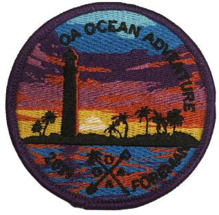 2019 Florida Sea Base Oa Ocean Adventure Foreman Staff Patch