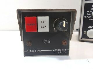 Vintage Texas Star Modulator V - Plus & Courier Port - A - Lab 500D CB Test Meter 2