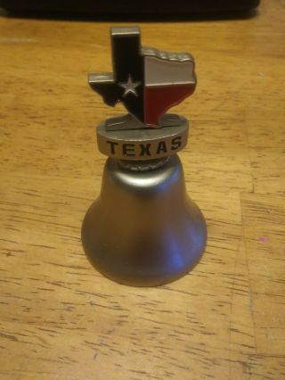 Vintage Metal Texas Souvenir Bell