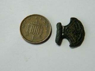 Small Roman Romano British Bronze Votive Axe Head Metal Detecting Detector