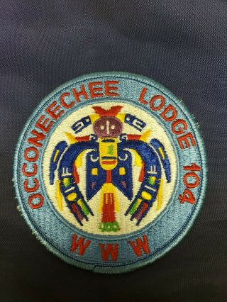 Vintage 1970s Occoneechee Lodge 104 Boy Scout Patch