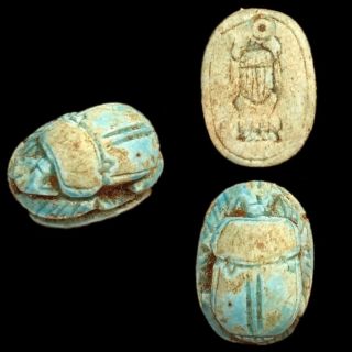 Ancient Egyptian Scarab 300 Bc (5)