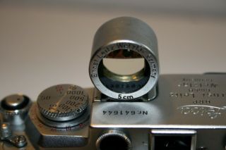 Vintage Leica 5cm Sbooi Brightline Finder For 50mm Lens