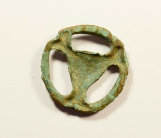 Ancient Celtic Proto Money Bronze Ring 