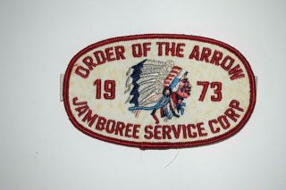 1973 National Jamboree Oa Service Corps Armband