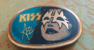 Vintage Kiss Ace Frehley 1978 Solo Album Belt Buckle