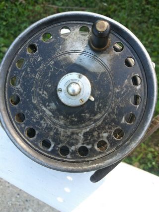 Vintage " Hardy Bros.   The St.  George " 3 3/4 Inch Fly Reel Made In England