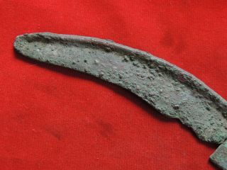 Ancient bronze parts from celtic sickle 2