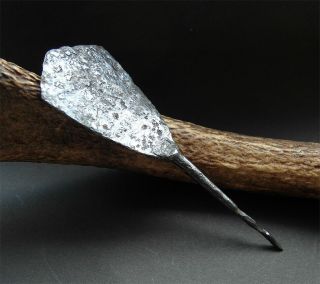 Rare Large Ancient Viking Iron Arrow Head