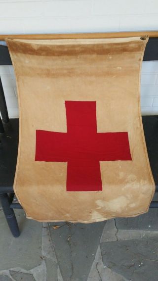Wwii American Red Cross Flag 2 