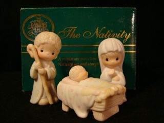 Precious Moments - 3 Piece Miniature Nativity Set