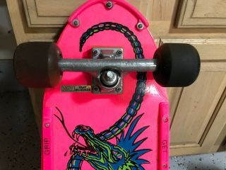 Vintage Nash Red Line Skateboard Deck Executioner Hot Neon Pink Rad 2