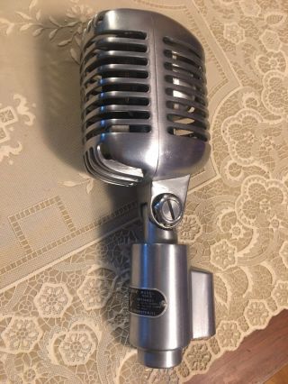 Vintage Shure Brothers 556s Dynamic Microphone.  Unidyne.  Unidirectional.